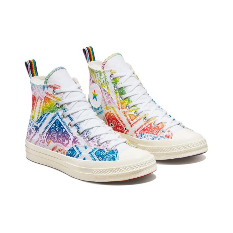 Converse 1970s Chuck Taylor All Star Casual & Versatile High Top Canvas Shoes Unisex Dazzling Colour