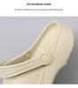 Men's Summer EVA High Heel Sandals: Thick Sole, Large Size, Outdoors