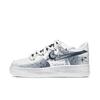 Air Force 1 Cow Leather Abrasion Resistant Low Top Skateboard Shoes Men's Blue CW2288-111(Team613-)