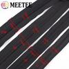 Meetee 2-5Meters 3#5#8#10# Nylon Zip By Meters + Zips Sliders Plastic Roll Zipper Bags Coat Tent Zippers Closure DIY Accessories
