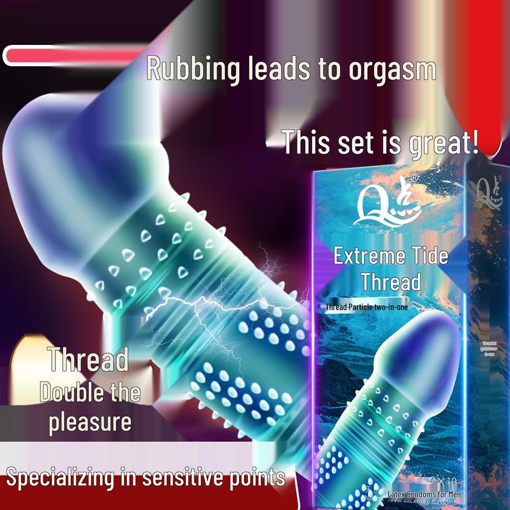 Q-spot Extra Thick Long-Lasting Condoms Set