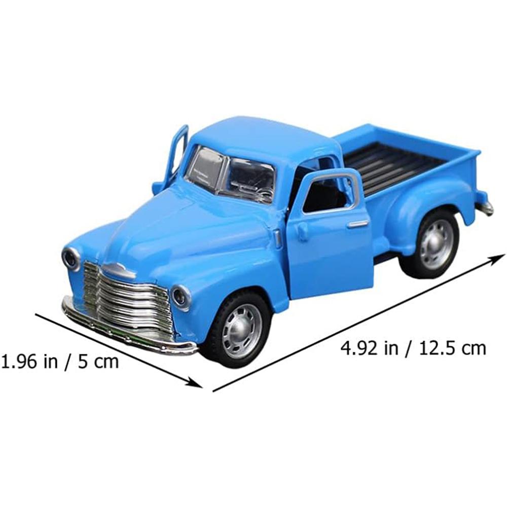 Die-cast Model Toys,Car Alloy Ford Pickup Trucks,Classical Vintage Metal Models,Dining Table Decorations, Home, Car, Office, Children, Gift Sky