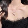 Minimalist style starfish necklace female Korean ins design personalized collarbone chain versatile vacation style accessories