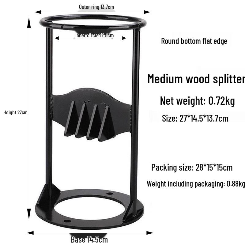 Chiyue Wall-Mounted Manual Steel Firewood Splitter