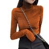 Women's Turtleneck Sweater Size Winter Top Female Solid Pullovers Long Sleeve Ladies Clothes