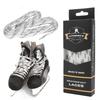 84/108inch Hockey Skate Laces Dual Layer Braid Reinforced Waxed Tip Skate Shoe Laces Durable Hockey Accessories Skating