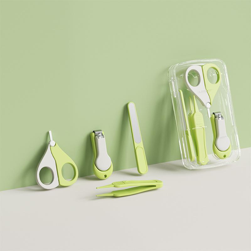Anti-Pinch Baby Nail Clipper Set for Newborns & Toddlers