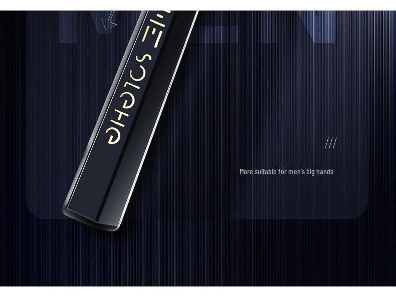 Hefengyu Men's Medium Hard Toothbrush 2-Pack: Durable Small Heads for Adults