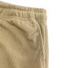 Men'S Corduroy Straight Leg Pants with Drawstring Waist, Pockets, and Logo Design - Stretchy, Casual Fit for Everyday Wear, Spri