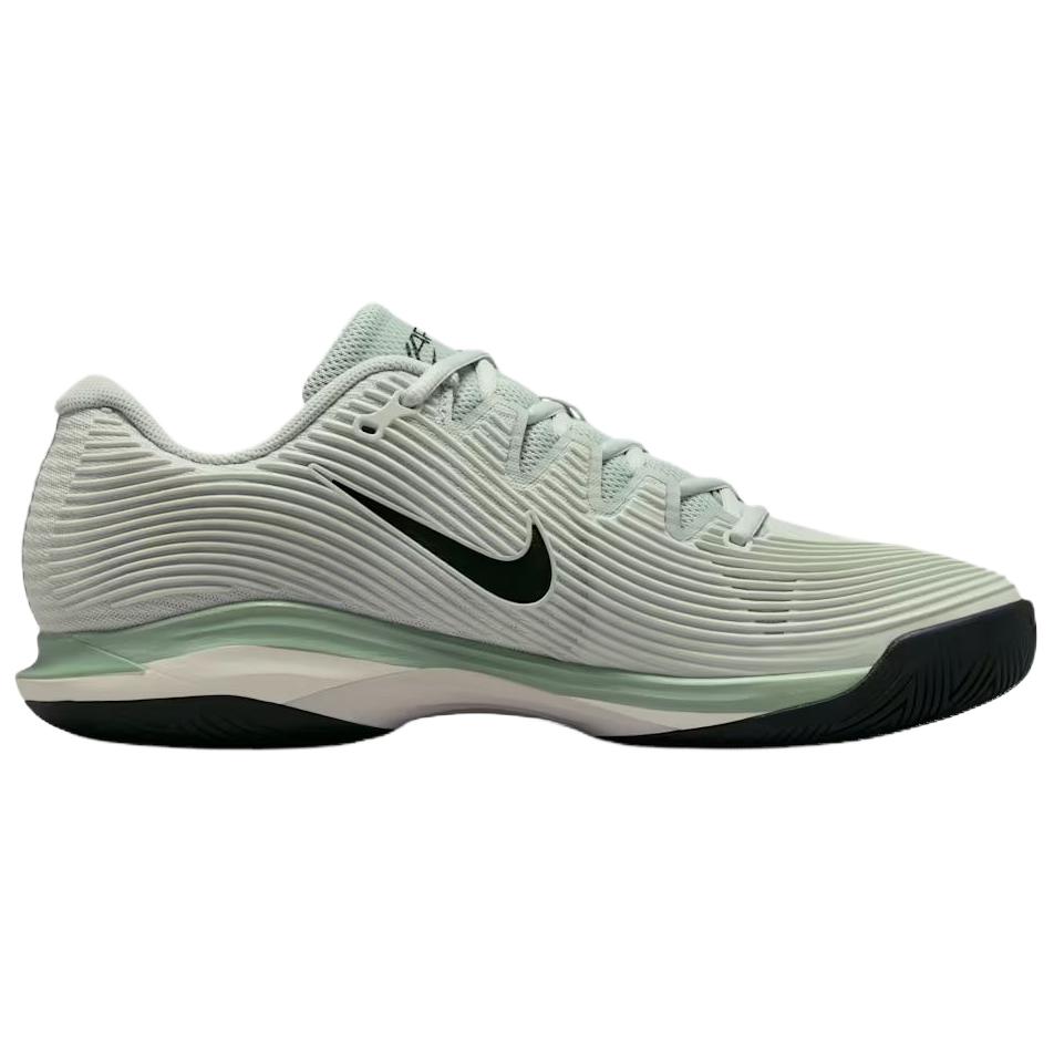 Nike Vapor 12 Comfortable Fit Supportive Rebound Lightweight Low-Top Tennis Shoes Men sneaker Light-Green Black FV5552-003