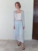 Etmont Lace Strap Skirt, Light Blue