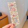 Floral Knit Choppy Bangs Sticker Headband for Women – Non-Slip Hair Magic for Washing Face.
