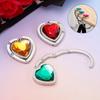Portable Purse Bag Hanger Rhinestone Handbag Hook Holder Folding Table Hook  Storage Hanger