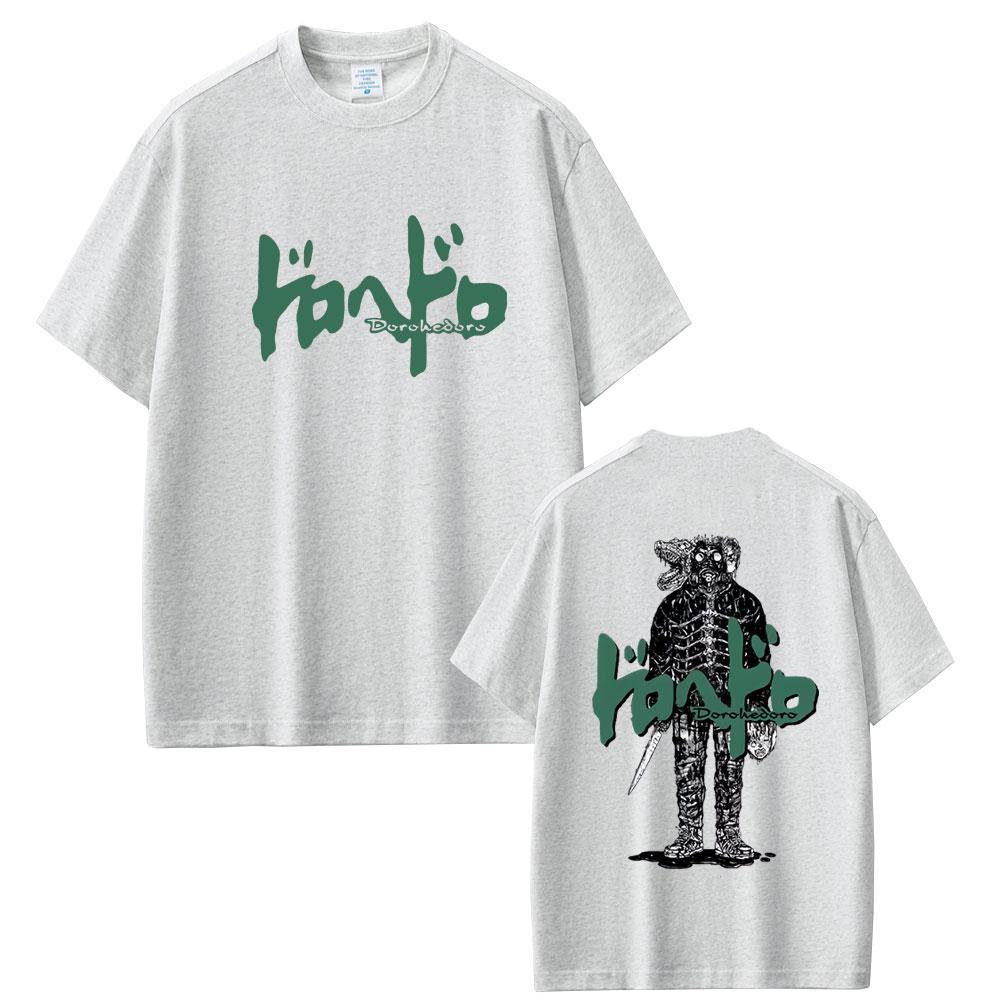 Anime Dorohedoro KaiUnisex Graphic T Shirts Unisex Women Gothic Unisexga Rock Streetwear Unisex Casual High Quality Soft Cotton T-shirt