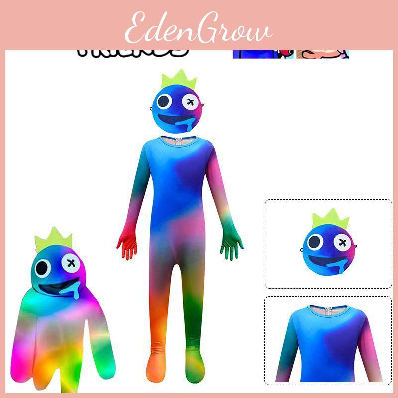 Costume Cosplay Roblox Rainbow Friends Tuta Vivace E Resistente Per Bambini Festa di Halloween 160cm