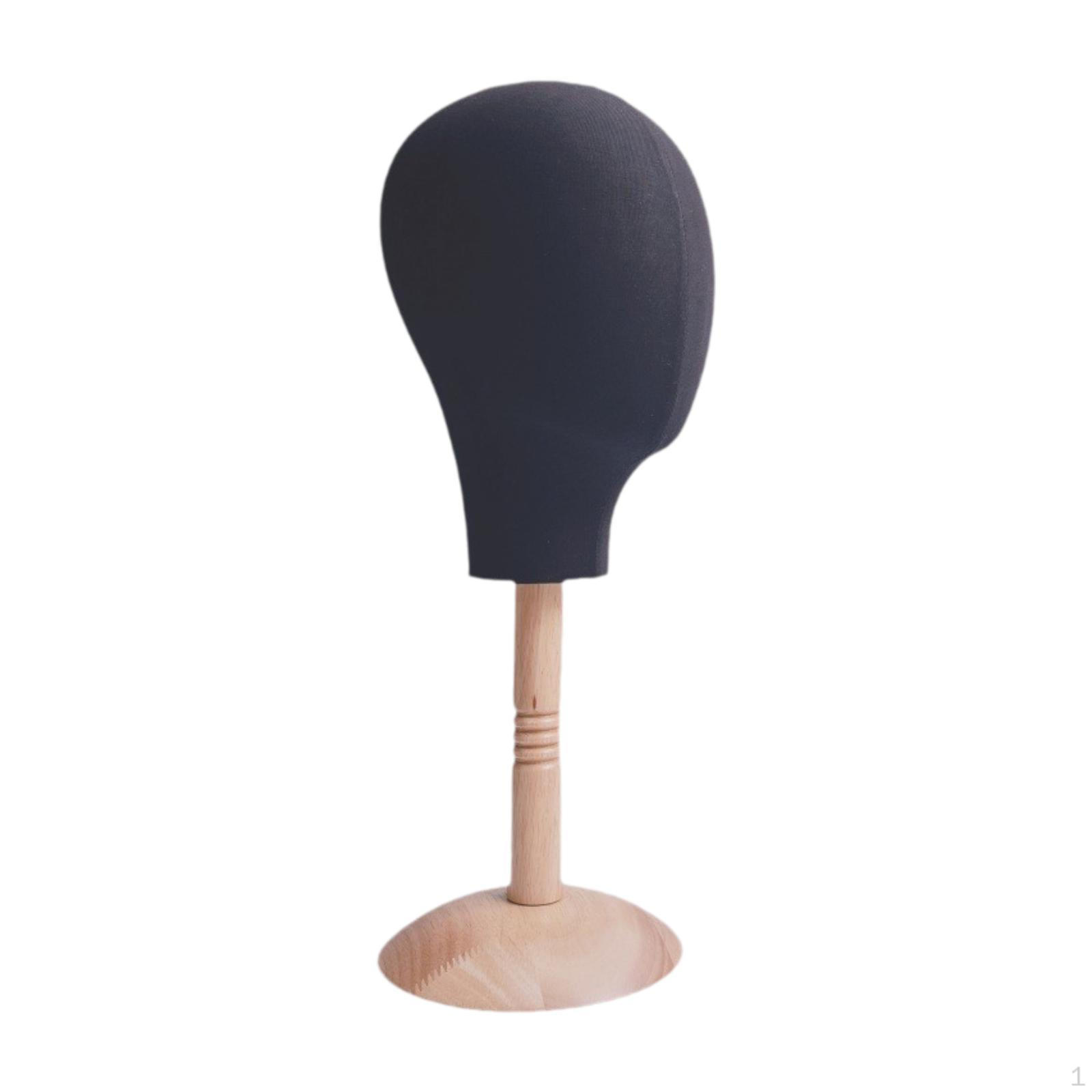 

Mannequin Head Wig Stand , Circumference 54cm, Hat Holder Caps Storage Rack for Home Shopping