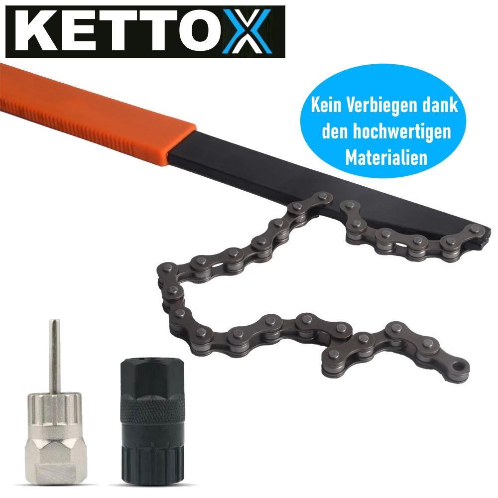 Stahovák řetězového kola KETTOX, stavěcí šroub, stahovák kazety s řetězovým kolem