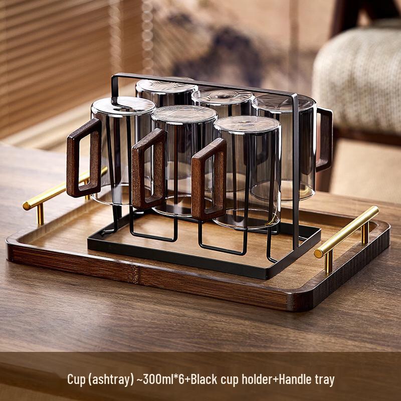 Handun Borosilicate Glass Tea Cup Set