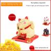 2.5" Solar Fortune Cat Car & Home Decor Gift