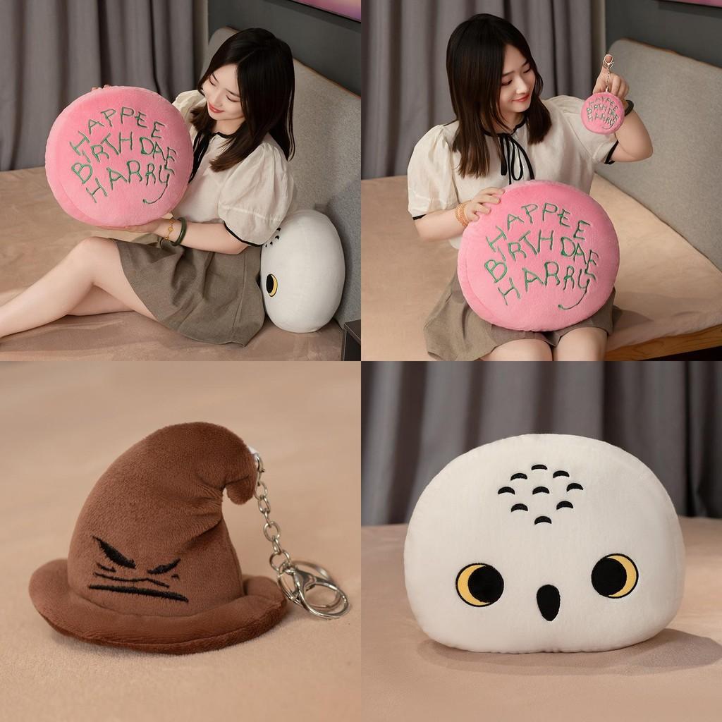Owl Cake Plush Pillow Cartoon Cushion Pendant Kids Home Decor For Gift Giving