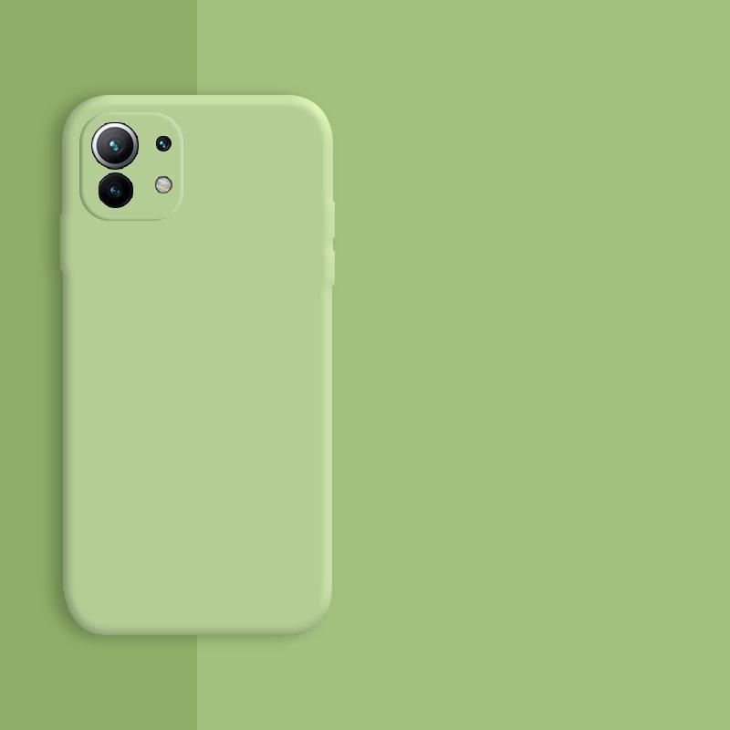 Custodia per telefono in silicone antiurto ultrasottile per Xiaomi Mi 11 lite Custodia in TPU opaco per Xiaomi Mi11 lite NE 5G Custodia morbida Custodia