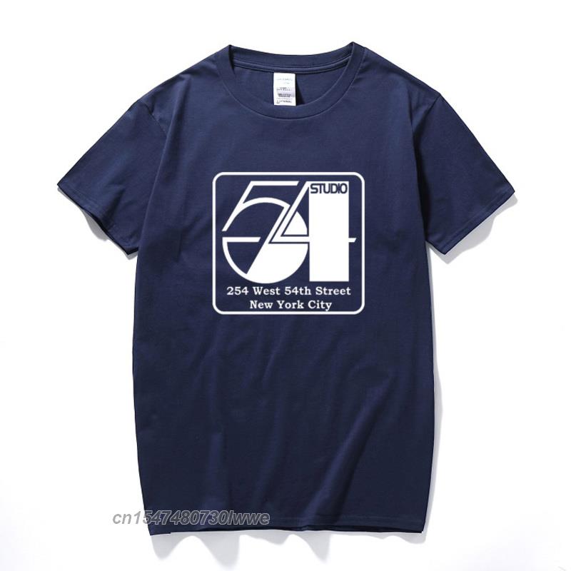 Studio 54 Shirt Disco 45 Vinyl Dance Throw Back Soul Unisex Clothes Top Camisetas Hombre Cotton T Shirt