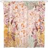 Bohemian Colorful Flowers Spring Summer Wildflower Shower Curtain, Polyester Fabric Waterproof Bath Decorative Shower Curtain
