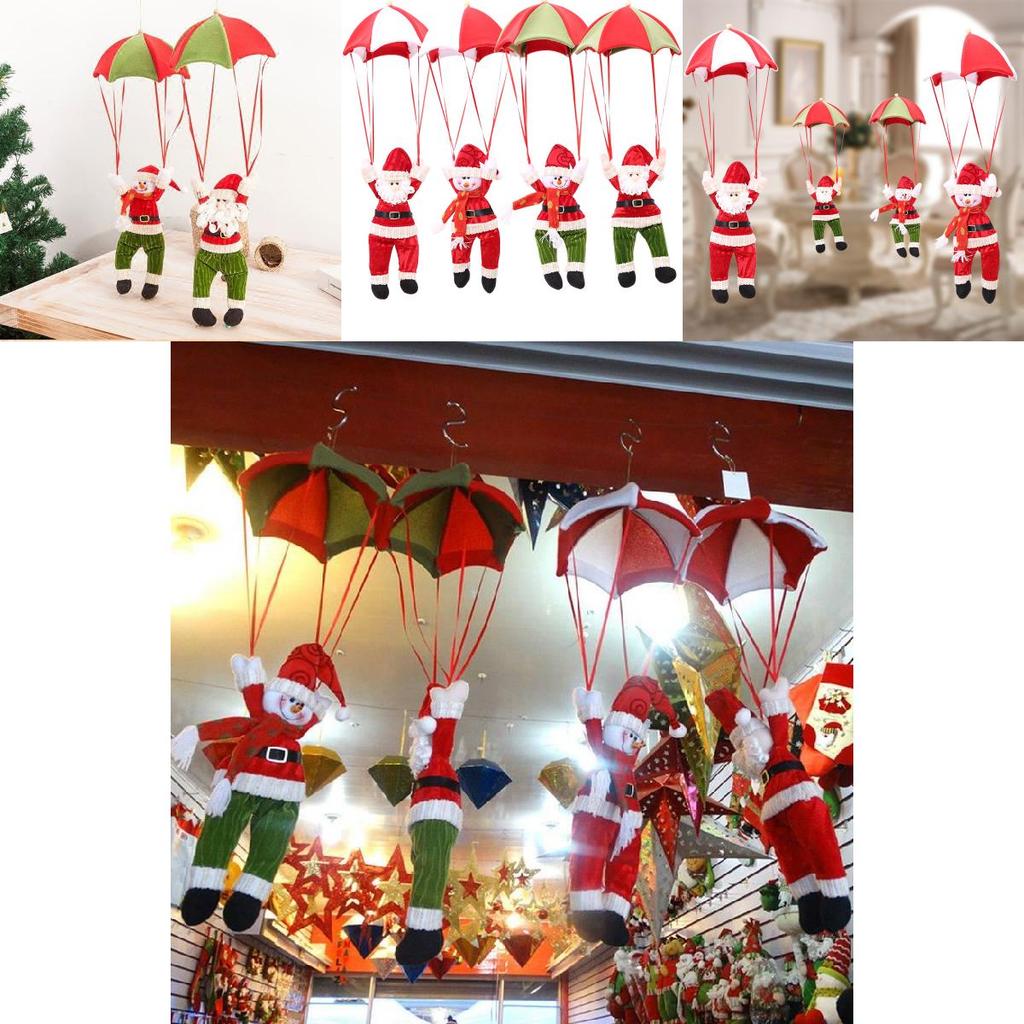 Christmas Santa Snowman Hanging Decorations For Festive Home Decor