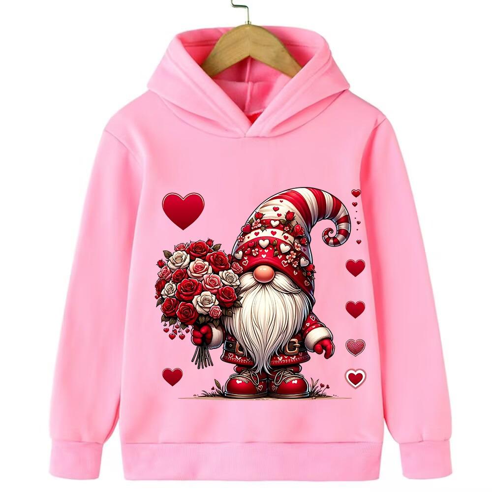 Sweatshirts, Christmas Hoodies, Cartoon Fashion, Santa Claus Printed Clothes, Children's Clothing for Boys and Girls