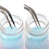 Tweezers Cleaner Plastic Bottle Eyelash Extension Tweezers Cleaning Solution Sponge Eyelash Glue Remover Tweezer Clean Tool
