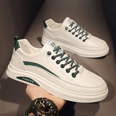 Men's Shoes New Summer Sports and Leisure Board Shoes Men's Versatile Shoes Men's Leather Shoes