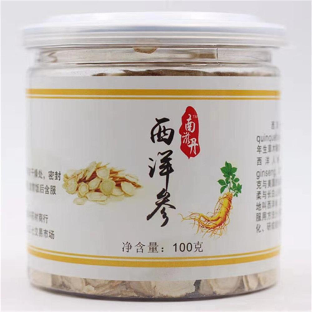 100g American Ginseng Slices Natural Energy Herbal Tea 01