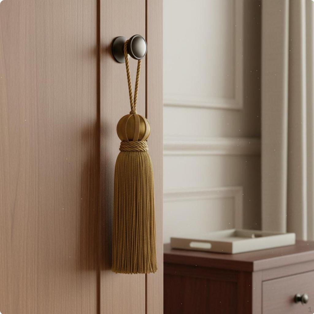 Cabinet Door Tassel Versatile Handle Hanging Ornament for Interior Designers,