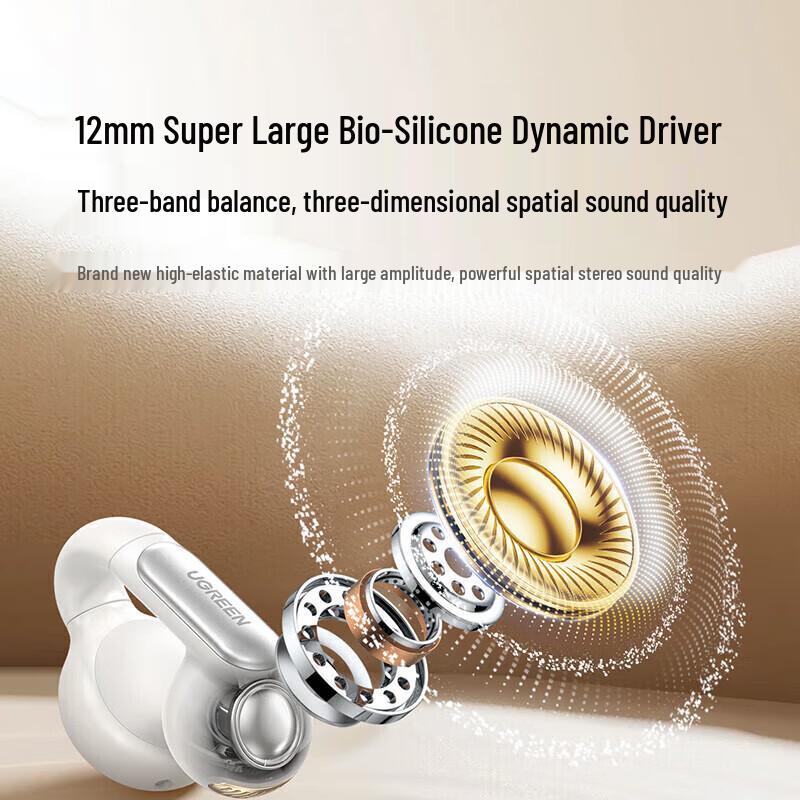 Ugreen HiTune S5 Bluetooth Open-Ear Clip-On Headphones