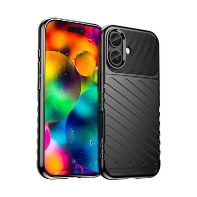 Etui Pokrowiec Plecki Na iPhone 17 Thunder Case - Czarne