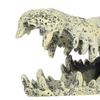Resin Skull Ornament, Elegant Aquarium Decoration with Simulated Natural Design, for Fish   Landscape