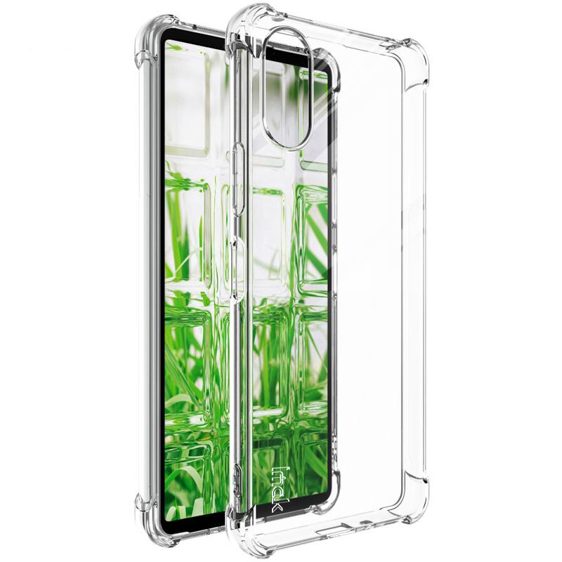 

IMAK For Sony Xperia 10 VI Case Drop-Proof Corner Protection TPU Phone Cover Transparent