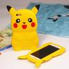 Pokmon Pikachu Silikon Telefondeksel Med Sammenleggbart Stativ For Iphone 4 Og 5 Beskyttere
