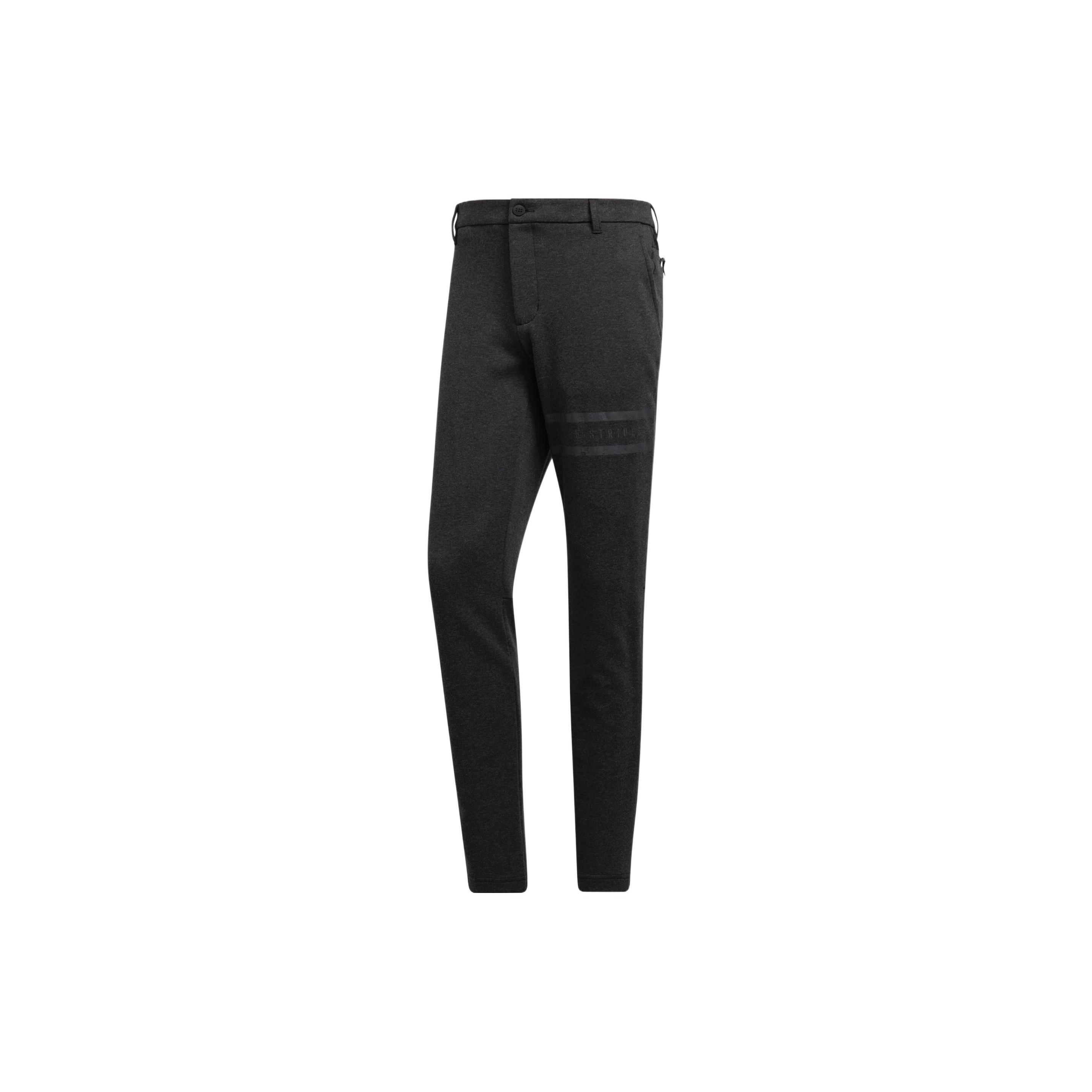 adidas Solid Color Button Slim Fit Sports Pants Men s Black GD9086 XL