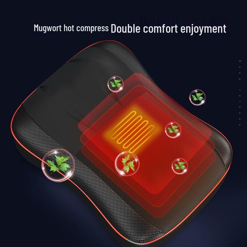 AUX Ergonomic Multi-Region Kneading Massage Pillow