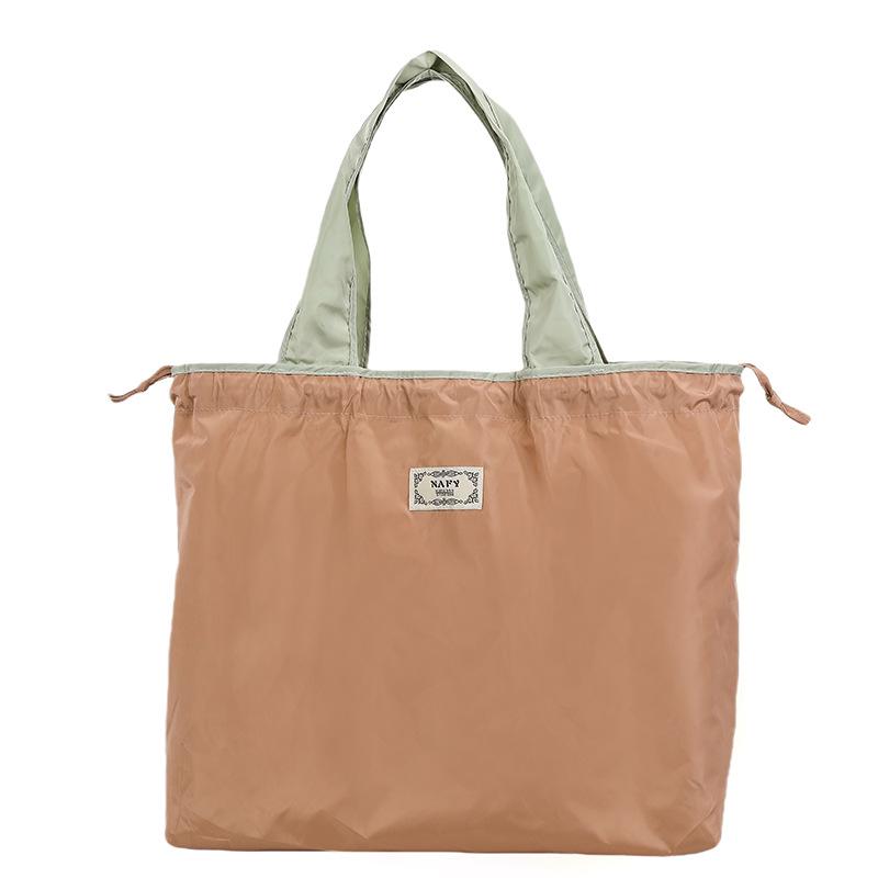 Foldable Cross-Border Travel Mommy Bag: Large Capacity, Lightweight Handbag for Shopping and Clothes Storage