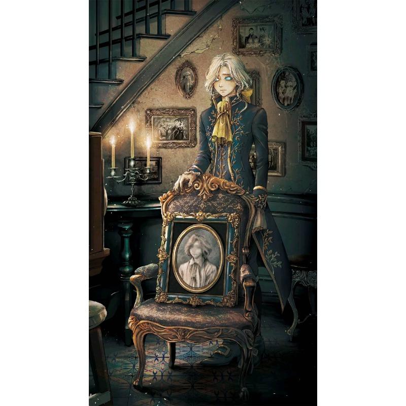 Identity V Poster Anime Game Poster Gardener Little Girl Red Lady Horror Game Canvas Print Decoration Painting Home Room Decor