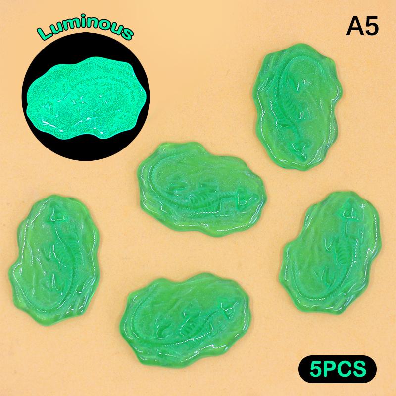 Mini Dinosaur Fossil Model Set Vintage Resin Statues With Fish Bird Designs Micro Landscape Dolls House Ornament Toy Diy Crafts