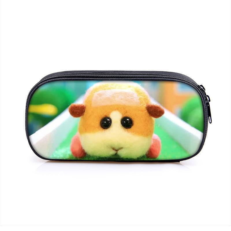 Pui Pui Kids Pencil Case With Nylon Material For School And Travel