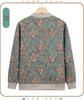 Knitted Sweater Coat for Middle-Aged & Elderly Women - Plush Velvet, Thick Winter Warmth for Grandma & Mom