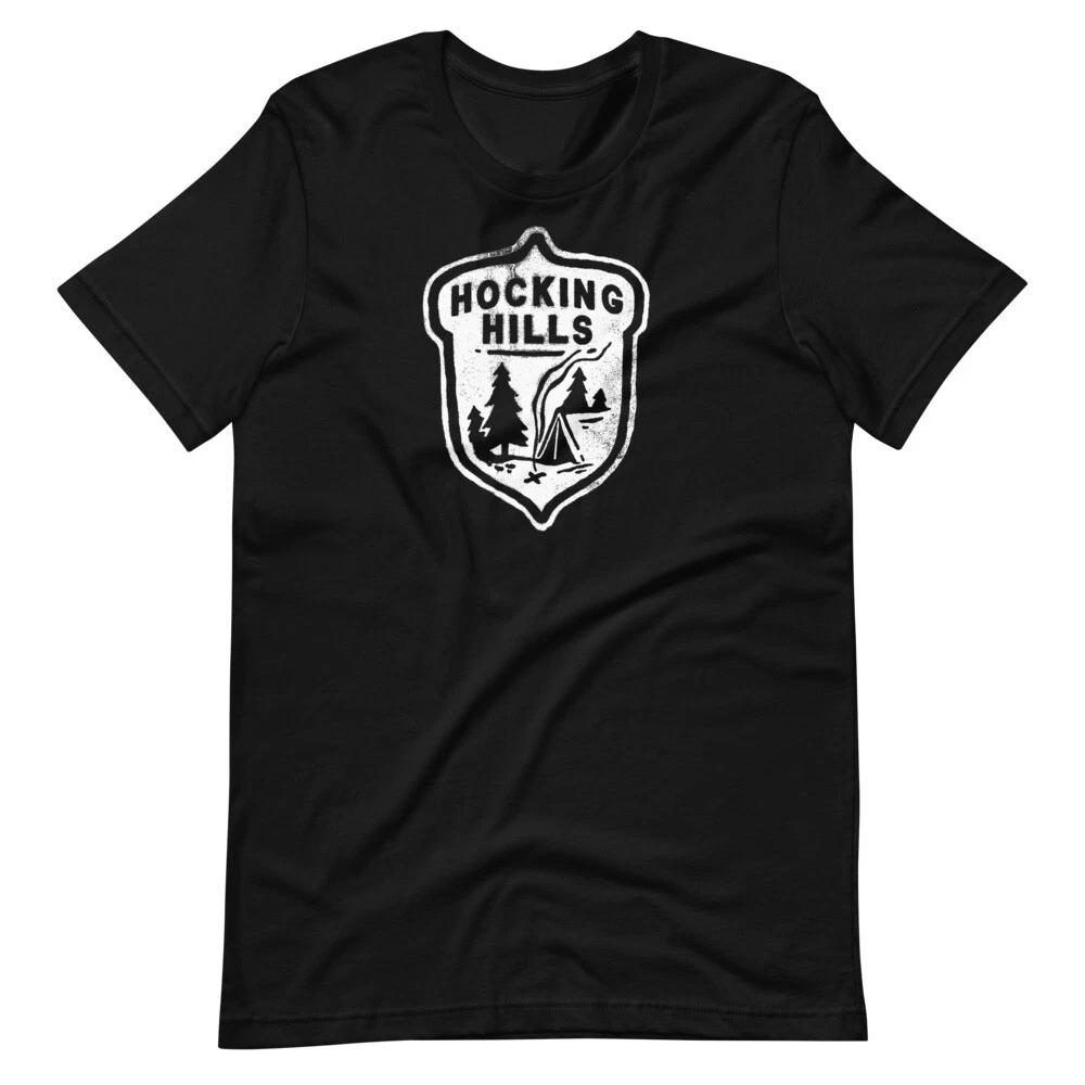 

Hocking Hills State Park Graphic Tee Shirt Unisex 100% Cotton T-shirt Mens Tees Top S