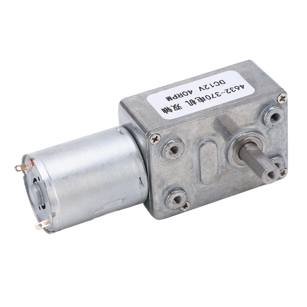 40RPM DC Geared Motor High Load Bearing Capacity Speed Reduction Gear Motor Replacement DC12V