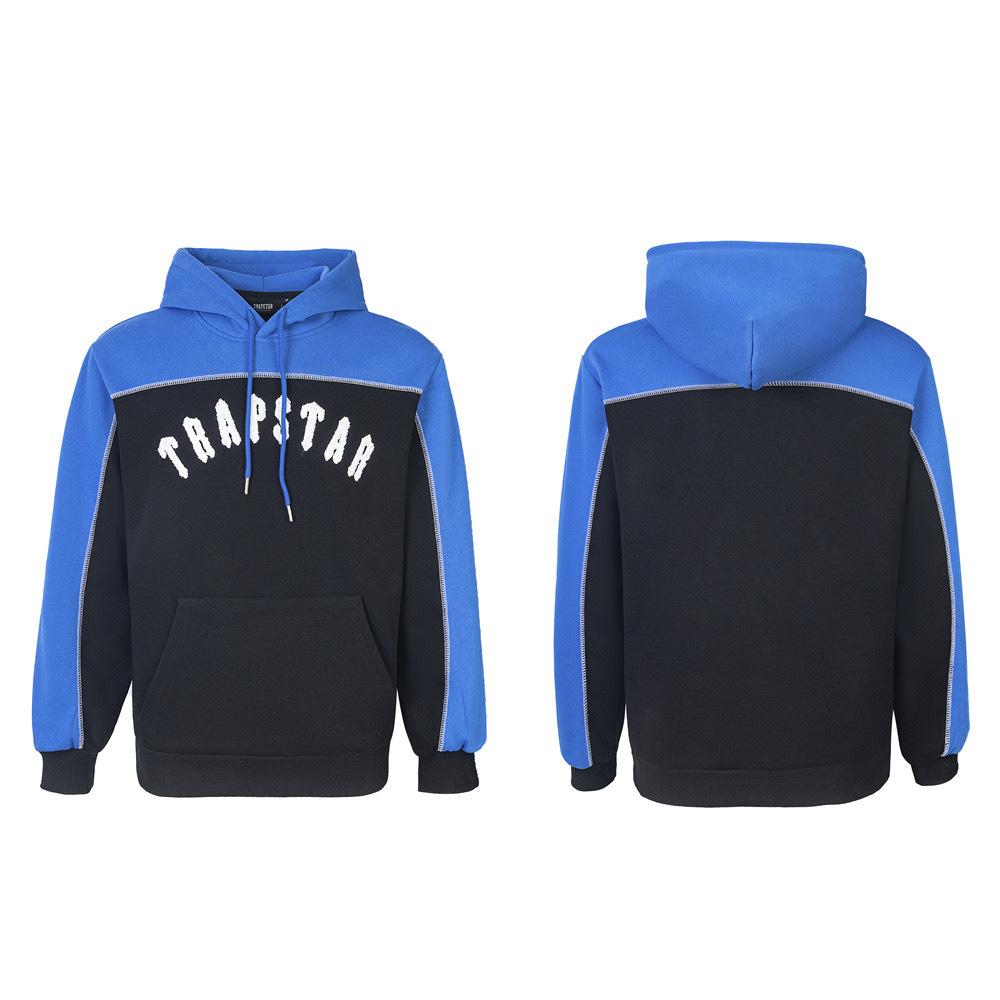Wholesale New Letter Towel Embroidery Color Matching Hooded Sweater Trousers Men's and Women's Sweatpants Set Trendy