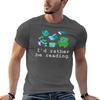 Cozy Books And Tea Tshirt Comfortable Workout Short Sleeve Shirt
