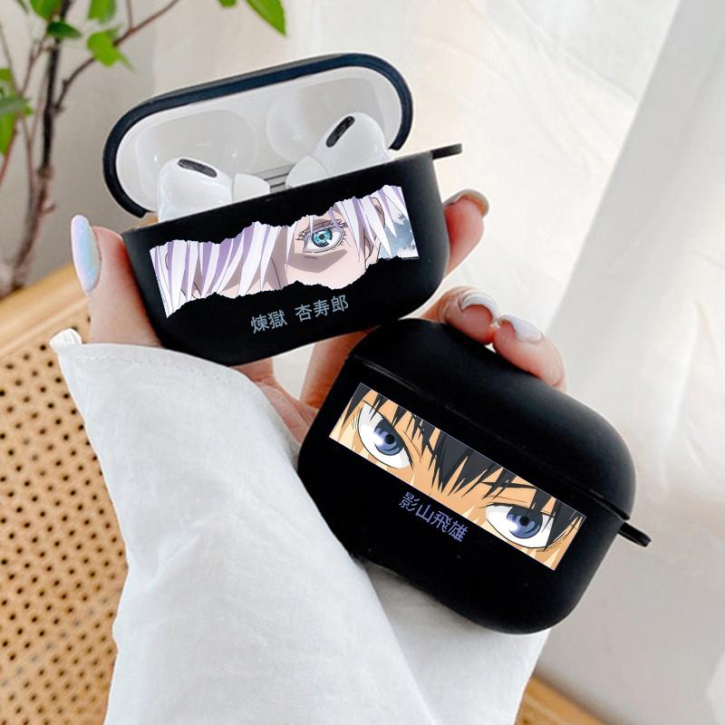 

Мягкий силиконовый чехол японского аниме Haikyuu Jujutsu Kaisen для Apple Airpods Pro 2 1 3, защитный чехол для наушников Air Pods Funda Coque